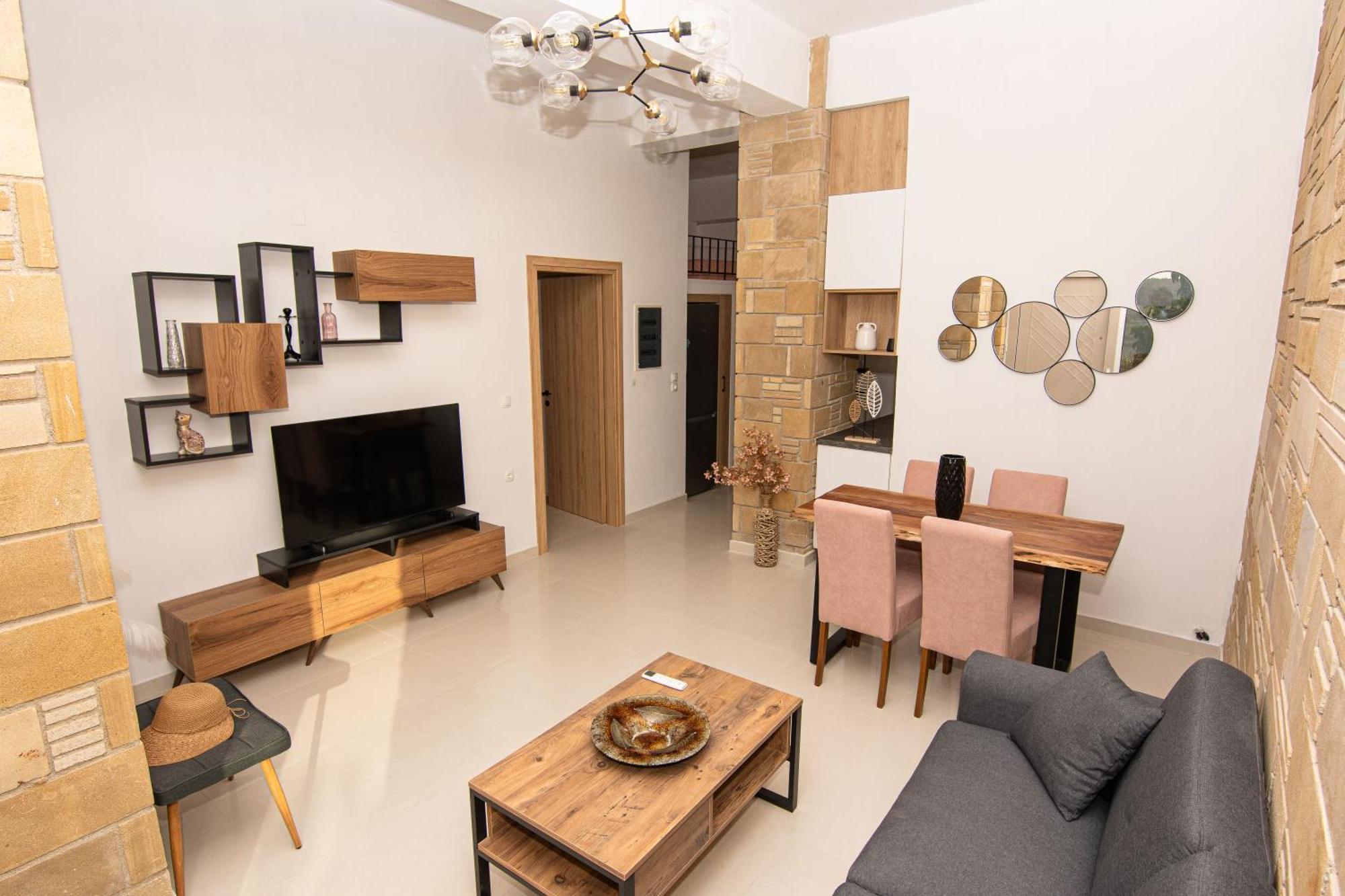 Rikanthos Stone Sea View Apartment Ιι Kíssamos Екстериор снимка